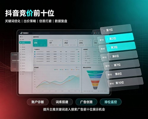 安吉抖音搜索竞价